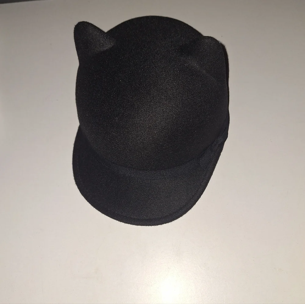 Gymboree Cat Ears Derby Hat Kids 2T 5T